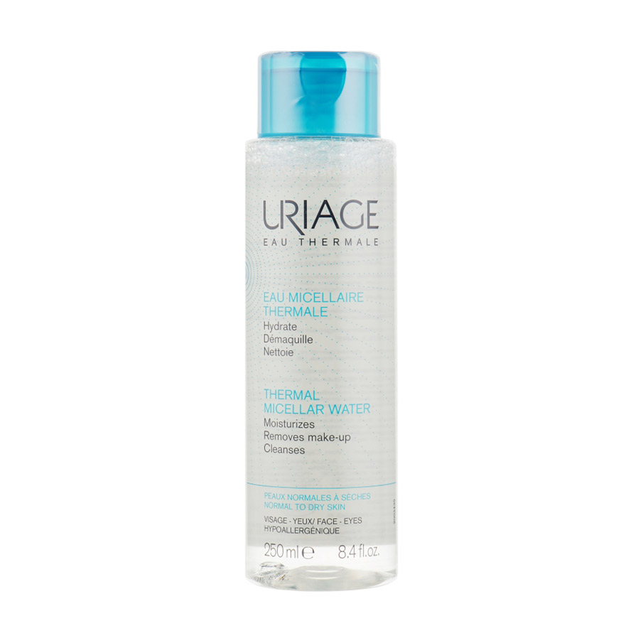 Термальна міцелярна вода Uriage Eau Thermal Micellar Water, для нормальної та сухої шкіри, 250 мл